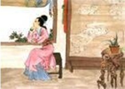 唐诗怨情配图