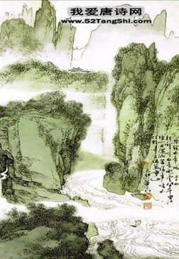 唐诗早发白帝城配图