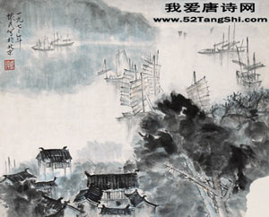 唐诗辋川闲居赠裴秀才迪配图