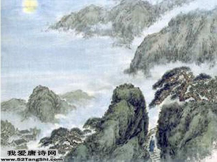唐诗终南别业配图